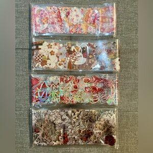 Waterproof PET Tape cute, lovely,Flower, journal sticker, Notebook, hand account